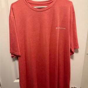 Vineyard Vines Men's Coral Short Sleeve Tee